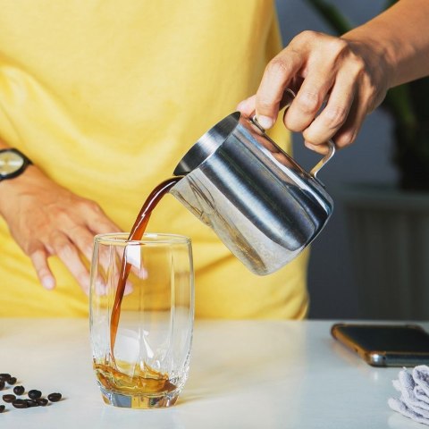 Grupa Orion Sp. z o.o. Mlecznik Stalowy z Miarką do 350 ml