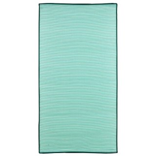 Mata plażowa piknikowa rolowana koc biwakowy plażowy składany zielona 180x90 cm