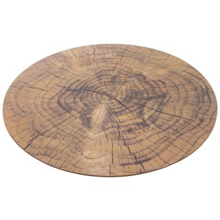 Grupa Orion Sp. z o.o. Podkładka na Stół Korkowa WOODEN 38 cm ORION Motyw Pnia Antypoślizg
