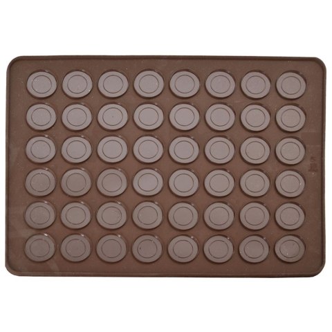 Grupa Orion Sp. z o.o. Mata do Pieczenia 48 Makaroników Silikonowa Solidna ORION 39,5 x 29,5 cm