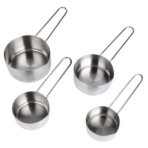 Grupa Orion Sp. z o.o. Miarki Kuchenne 4 szt Stal Nierdzewna do zmywarki EXCELLENT HOUSEWARE