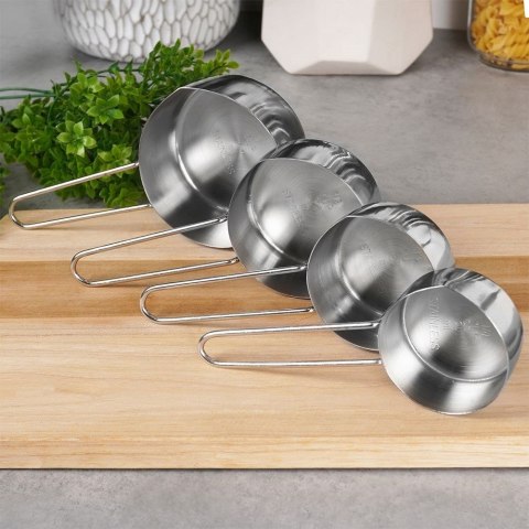 Grupa Orion Sp. z o.o. Miarki Kuchenne 4 szt Stal Nierdzewna do zmywarki EXCELLENT HOUSEWARE