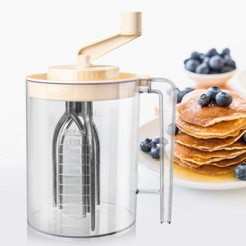 Grupa Orion Sp. z o.o. Mikser Robot do Ubijania Mieszania Ręczny Mechaniczny Kuchenny ORION 1,5 l