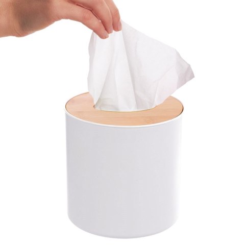 Grupa Orion Sp. z o.o. Kosz na śmieci łazienkowy biały WHITNEY 1,5 l