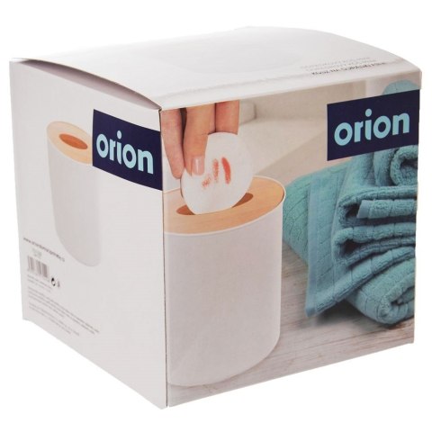 Grupa Orion Sp. z o.o. Kosz na śmieci łazienkowy biały WHITNEY 1,5 l