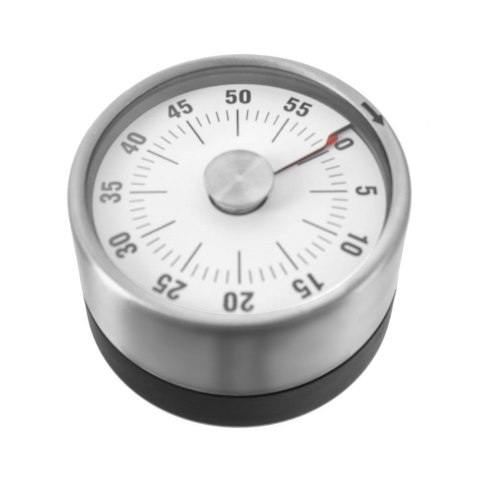Grupa Orion Sp. z o.o. Minutnik Kuchenny z Magnesem Analogowy Nierdzewny Stoper ORION 6 cm