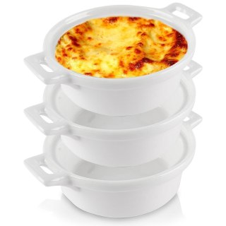 Grupa Orion Sp. z o.o. Miseczki do Zapiekania z Uchwytem 130 ml Zestaw 3 szt EXCELLENT HOUSEWARE