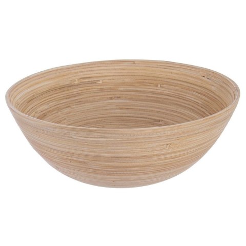 Grupa Orion Sp. z o.o. Miska Bambusowa Naturalna ORION 25 cm Dekoracyjna na Produkty Suche