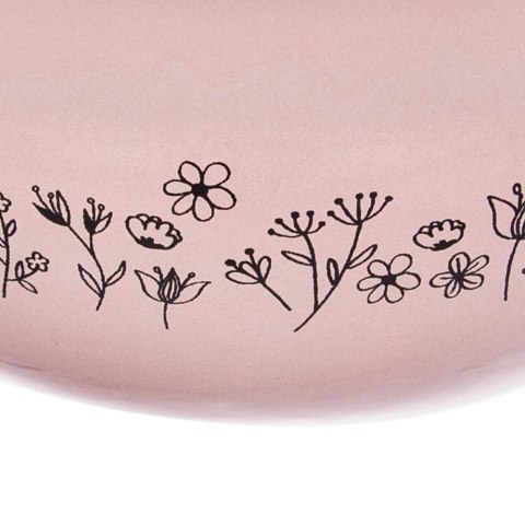 Grupa Orion Sp. z o.o. Miska misa emaliowana z uchwytami retro kwiaty 26 cm 2,5 l