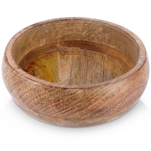 Grupa Orion Sp. z o.o. Miska na Owoce do Sałatki Dekoracyjna Drewniana ORION 18,5 cm 900 ml