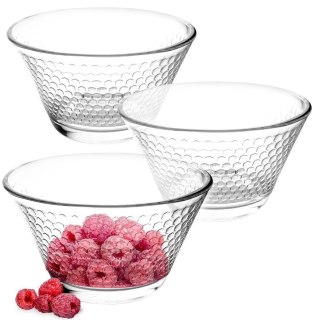 Grupa Orion Sp. z o.o. Miseczki 11,5 cm 300 ml Szkło 3 szt do Zmywarki EXCELLENT HOUSEWARE