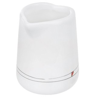 Grupa Orion Sp. z o.o. Mlecznik Ceramiczny Biały SERCE 120 ml z Dzióbkiem do Zmywarki ORION