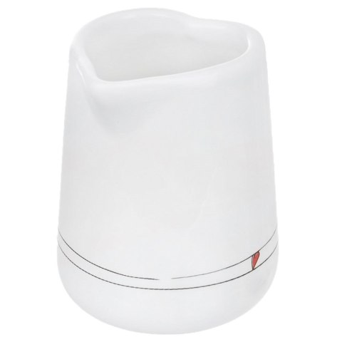 Grupa Orion Sp. z o.o. Mlecznik Ceramiczny Biały SERCE 120 ml z Dzióbkiem do Zmywarki ORION