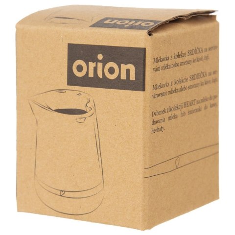 Grupa Orion Sp. z o.o. Mlecznik Ceramiczny Biały SERCE 120 ml z Dzióbkiem do Zmywarki ORION