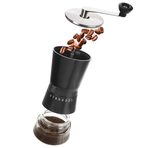 Grupa Orion Sp. z o.o. Młynek do Mielenia Ręczny Mechaniczny Tradycyjny Kawy Stalowy ORION 21 cm