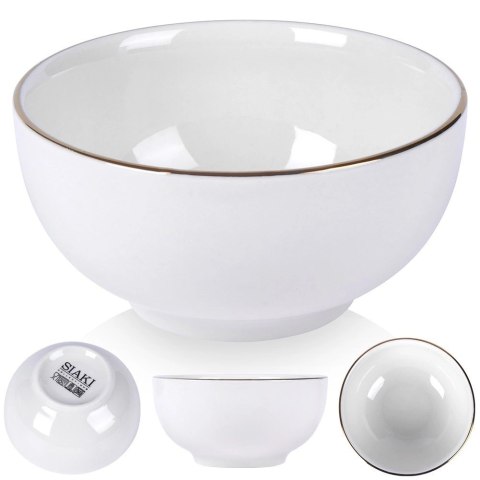 Siaki Collection Miseczka porcelanowa biała 10 cm, 200 ml