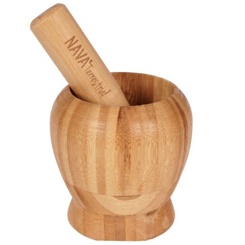 VLACHOS BROS S.A IMPORTS (NAVA),Valantis Vlachos Moździerz Bambusowy Drewniany NAVA do Przypraw Pesto
