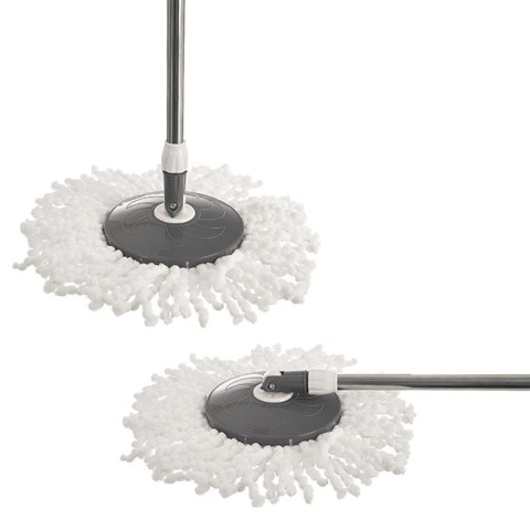 Grupa Orion Sp. z o.o. Mop Obrotowy z Wiadrem z Wyciskaczem GREY 19 L Mikrofibra ORION