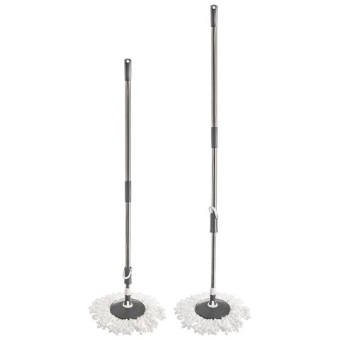 Grupa Orion Sp. z o.o. Mop Obrotowy z Wiadrem z Wyciskaczem GREY 19 L Mikrofibra ORION