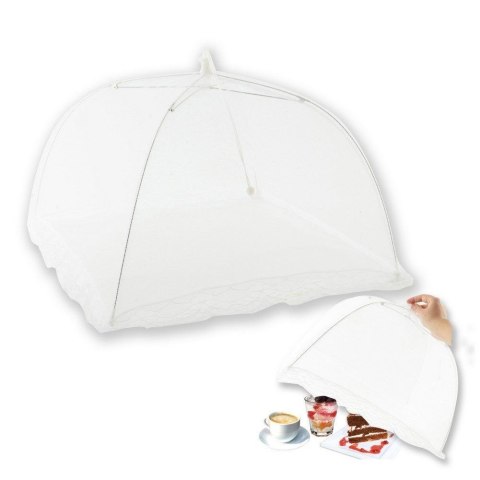 Grupa Orion Sp. z o.o. Siatka na Żywność Składana Przezroczysta Ochrona 33 x 33 cm ORION