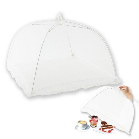 Grupa Orion Sp. z o.o. Siatka na Żywność Składana Duża 40 x 40 cm Przezroczysta ORION