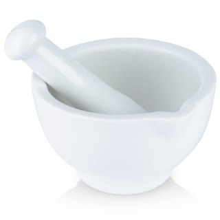 Grupa Orion Sp. z o.o. Moździerz do przypraw ceramiczny biały 10 cm