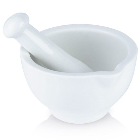 Grupa Orion Sp. z o.o. Moździerz do przypraw ceramiczny biały 10 cm
