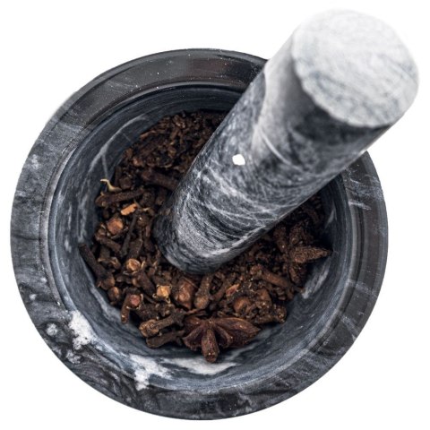 Grupa Orion Sp. z o.o. Moździerz do Przypraw Granitowy Kamienny z Tłuczkiem Dekoracyjny ORION