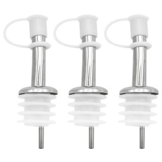 Grupa Orion Sp. z o.o. Nalewaki do Butelek ORION 3 szt. Stal Nierdzewna z Zamknięciem Lejka