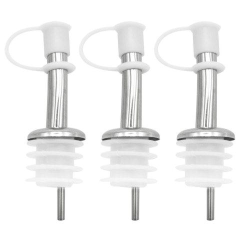 Grupa Orion Sp. z o.o. Nalewaki do Butelek ORION 3 szt. Stal Nierdzewna z Zamknięciem Lejka