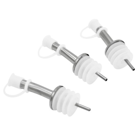 Grupa Orion Sp. z o.o. Nalewaki do Butelek ORION 3 szt. Stal Nierdzewna z Zamknięciem Lejka