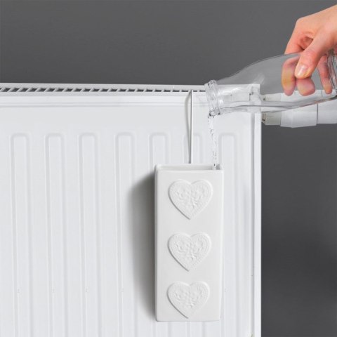 Grupa Orion Sp. z o.o. Nawilżacz powietrza na kaloryfer ceramiczny serca 300 ml