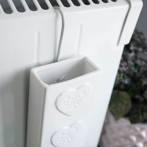Grupa Orion Sp. z o.o. Nawilżacz powietrza na kaloryfer ceramiczny serca 300 ml