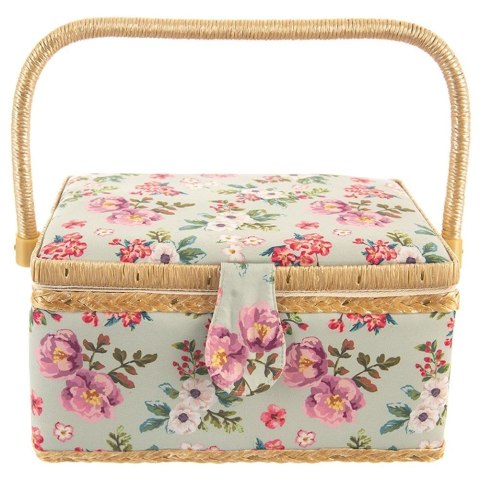 Grupa Orion Sp. z o.o. Niciarka z Pokrywą 29 x 20 x 13 cm Drewniana Solidna Trwała ORION