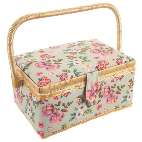 Grupa Orion Sp. z o.o. Niciarka z Pokrywą 29 x 20 x 13 cm Drewniana Solidna Trwała ORION