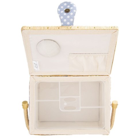 Grupa Orion Sp. z o.o. Niciarka Organizer na Nici Szpilki, Guziki Niebieska ORION 30 x 23 x 16 cm