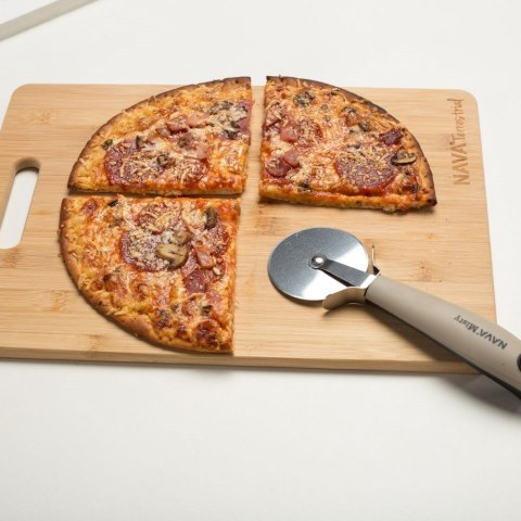 VLACHOS BROS S.A IMPORTS (NAVA),Valantis Vlachos Nóż do Pizzy Okrągły 21 cm Stal Nierdzewna Solidny TrwałyMISTY NAVA