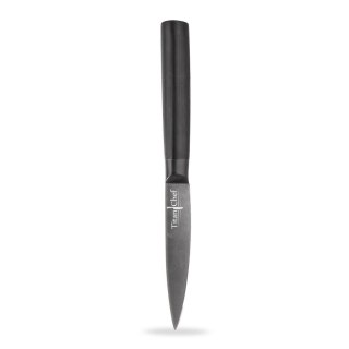 Grupa Orion Sp. z o.o. Nóż kuchenny stalowo-tytanowy czarny 10 cm TITAN CHEF