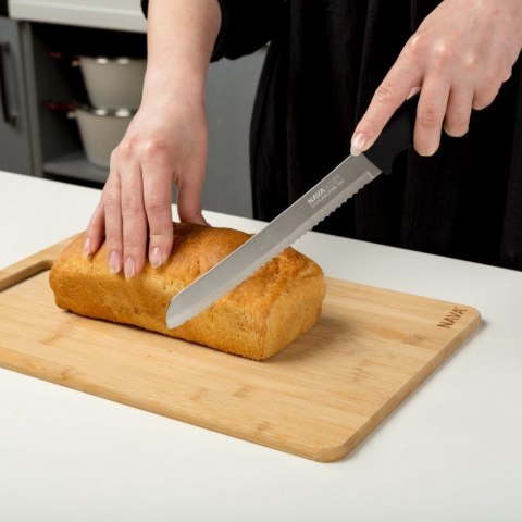 VLACHOS BROS S.A IMPORTS (NAVA),Valantis Vlachos Nóż kuchenny stalowy do chleba pieczywa bułek bagietek antypoślizgowy ACER 32,5 cm