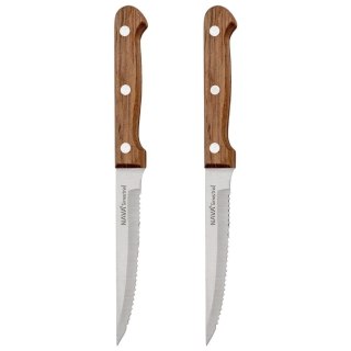 VLACHOS BROS S.A IMPORTS (NAVA),Valantis Vlachos Noże do steków i burgerów stalowe TERRESTRIAL 21,5 cm 2 szt.