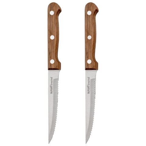 VLACHOS BROS S.A IMPORTS (NAVA),Valantis Vlachos Noże do steków i burgerów stalowe TERRESTRIAL 21,5 cm 2 szt.