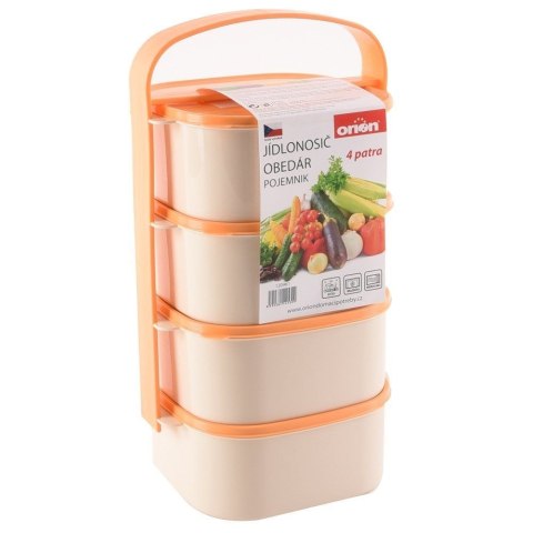 Grupa Orion Sp. z o.o. Obiadowa Menażka do Przenoszenia Żywności ORION 4 x 1,15 L