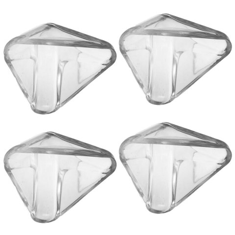 Grupa Orion Sp. z o.o. Ochraniacz na Rogi Mebli 4 szt. Silikonowy Przezroczysty ORION