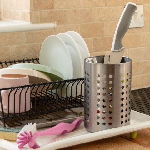 Grupa Orion Sp. z o.o. Ociekacz na Przybory Kuchenne 12 x 13 cm Stal Nierdzewna ORION