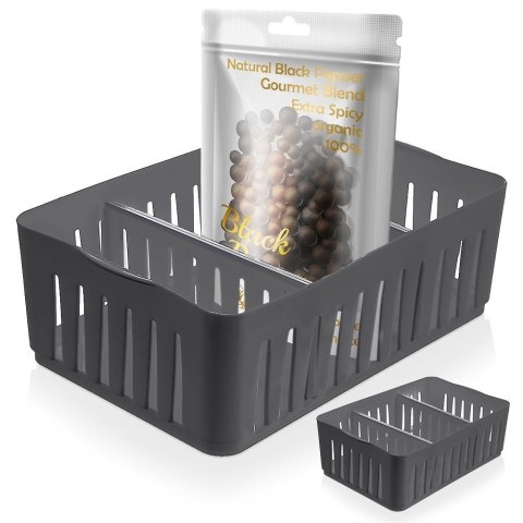 Grupa Orion Sp. z o.o. Organizer Pojemnik na Przyprawy Dzielony ORION Zmywarka 24 x 16 cm
