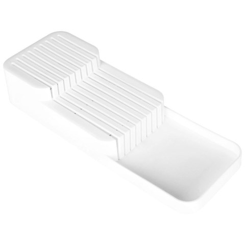 Grupa Orion Sp. z o.o. Organizer na Noże do Szuflady 39 x 14,5 x 7,5 cm VILDE Biały na 18 Noży