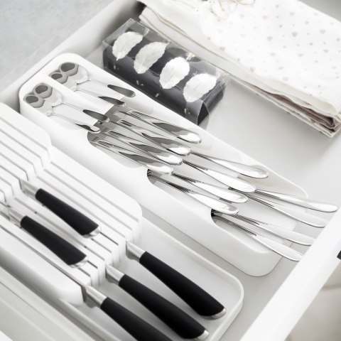 Grupa Orion Sp. z o.o. Wkład na Sztućce do Szuflady VILDE Biały 5 Przegród 39 x 11,5 cm
