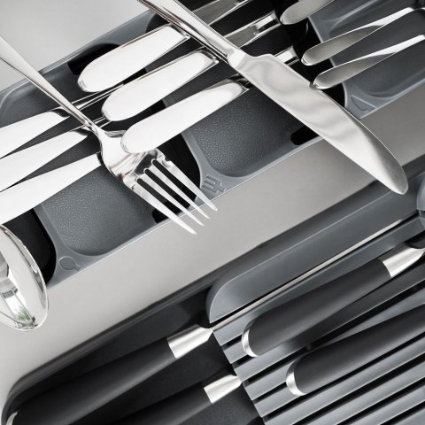 Grupa Orion Sp. z o.o. Wkład na Sztućce do Szuflady VILDE Szary 5 Przegród 39 x 11,5 cm