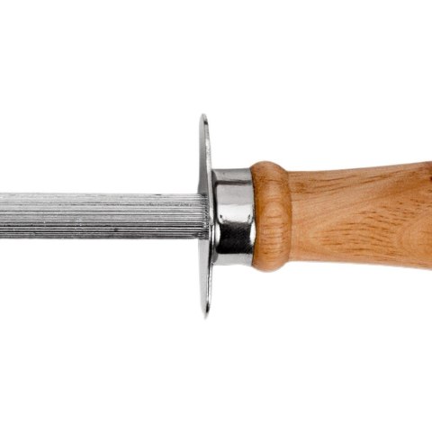 VLACHOS BROS S.A IMPORTS (NAVA),Valantis Vlachos Ostrzałka do Noży Stal Nierdzewna 30 cm NAVA do Zmywarki Drewniany Uchwyt