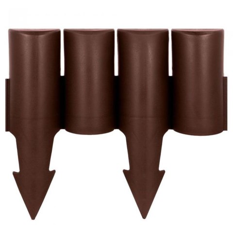 Grupa Orion Sp. z o.o. Palisada Obrzeże Ogrodowa Grafitowa Plastikowa Dekoracyjna VILDE 250 cm